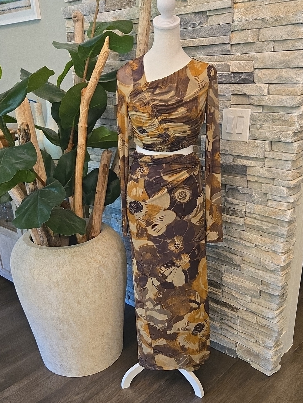 Free People - Supernova Set in Army Combo